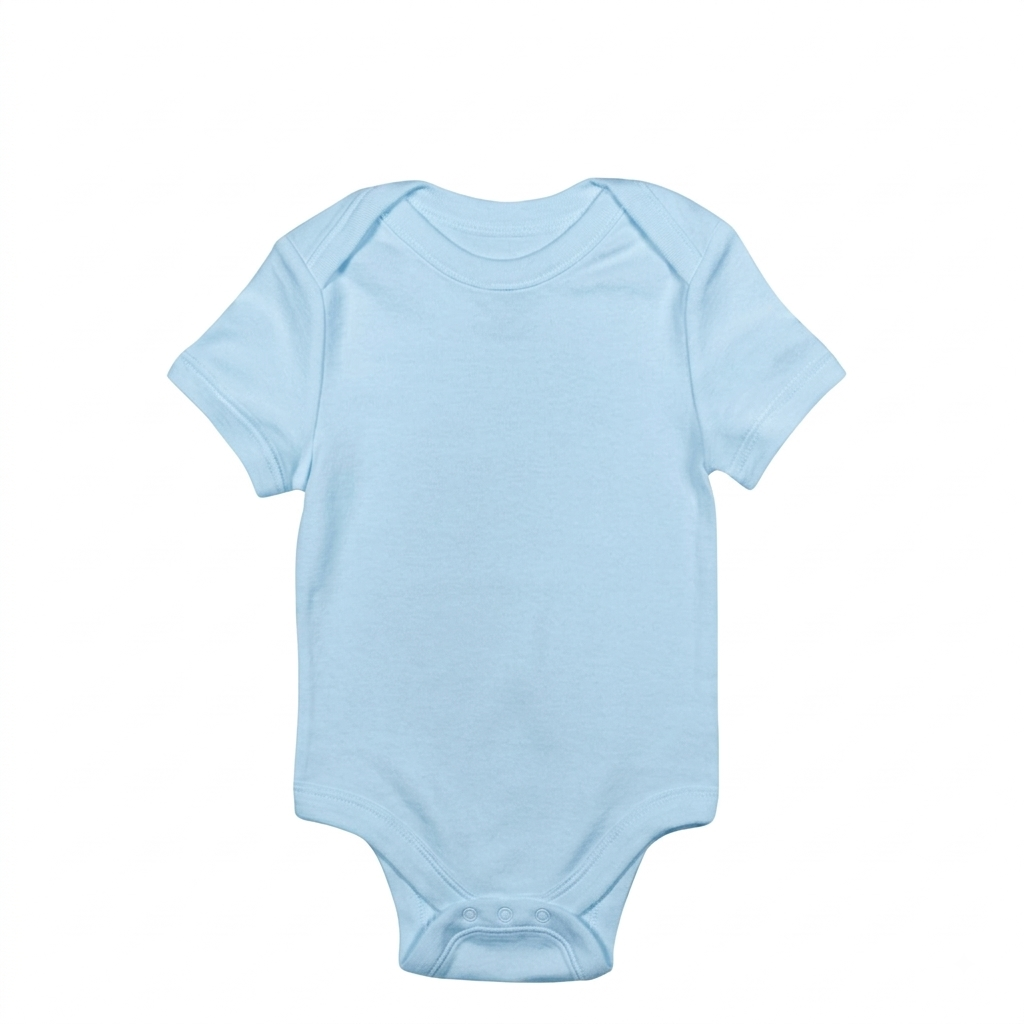 Sky Blue baby onesie (customise)