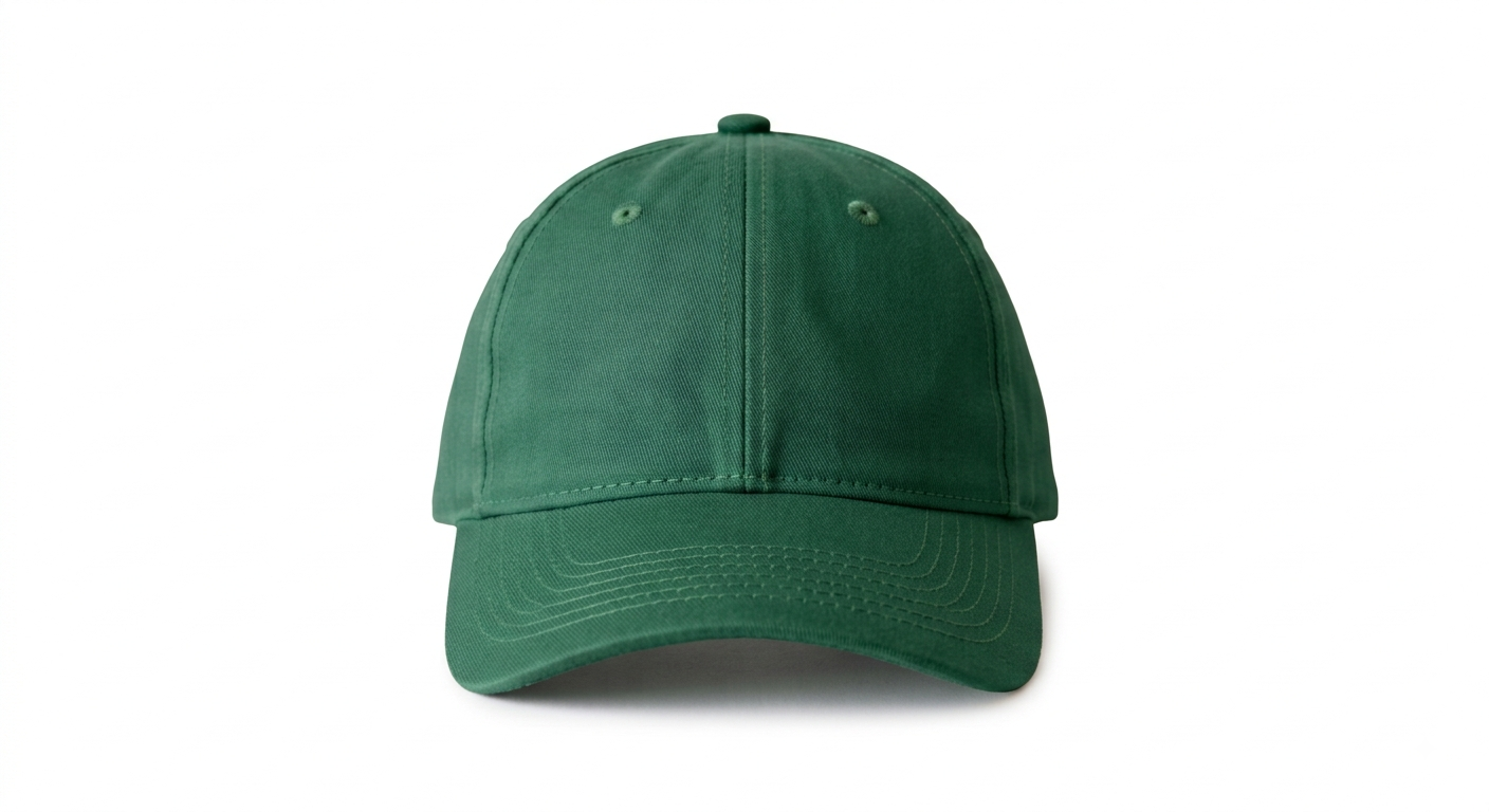 Forest-green Face Cap (Customise)